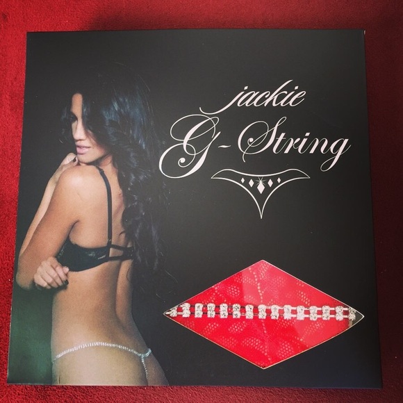 Rhinestone G-String with matching Rhinestone Top - Picture 2 of 8